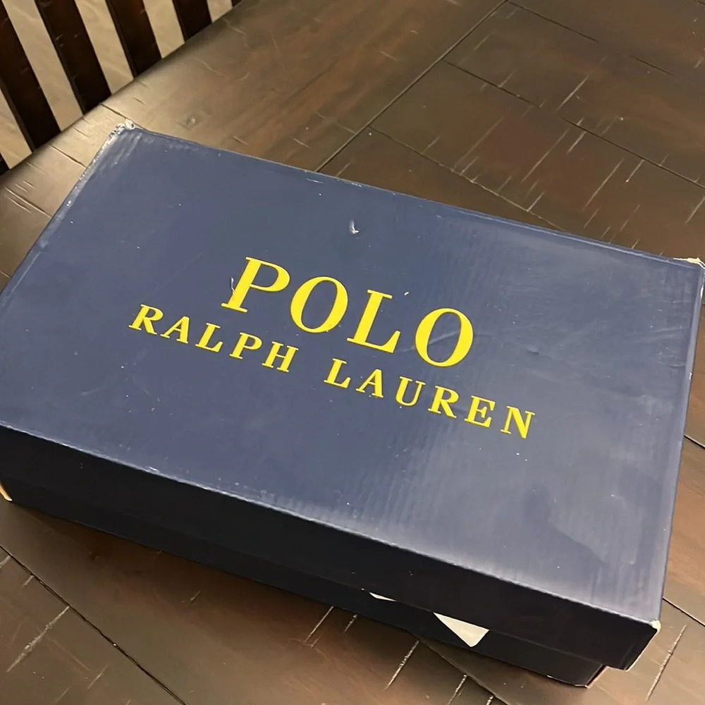 Polo Ralph Lauren Thorton II SK VLC boat deck shoes sneakers Banana Peel Men’s